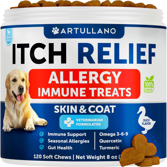 Sipwell Pets Allergy Relief Chews for Dogs